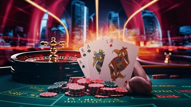 Live dealer studio with professional croupiers